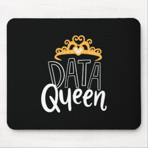Scientist Gift Proud Data Queen Mouse Pad