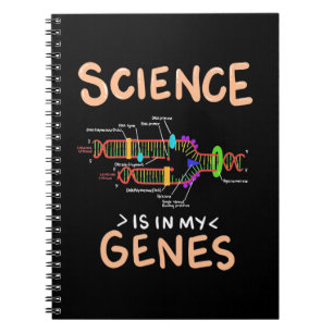 Scientist Gift   Science Is In My Genes Notebook