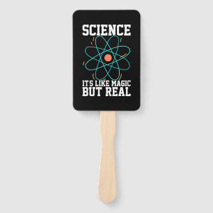 Scientist Gift Science It Is Like Magic Hand Fan