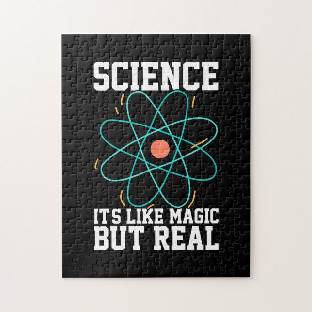 Scientist Gift | Science It Is Like Magic Jigsaw Puzzle (Vertical)