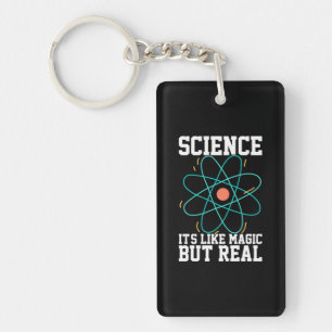 Scientist Gift   Science It Is Like Magic Key Ring