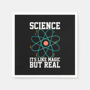 Scientist Gift Science It Is Like Magic Napkin