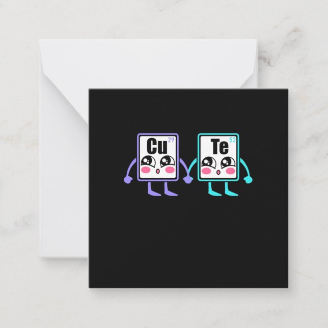 Scientist Gift | Scientist Gift | Cute Chemistry Card (Front)