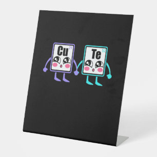 Scientist Gift Scientist Gift Cute Chemistry Pedestal Sign
