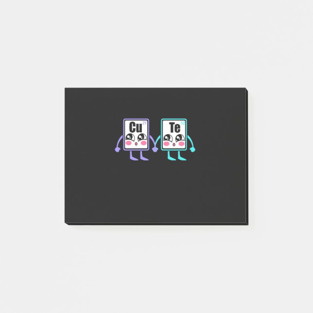 Scientist Gift | Scientist Gift | Cute Chemistry Post-it Notes (Front)