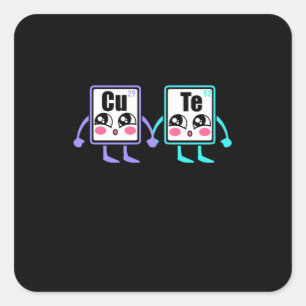 Scientist Gift   Scientist Gift   Cute Chemistry Square Sticker