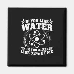 Scientist Gift Scientist If You Like Water Magnet