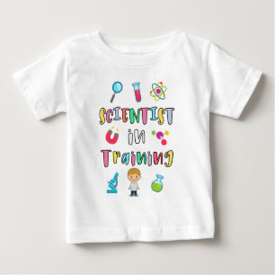 Scientist in Training for Young Scientists Baby T-Shirt