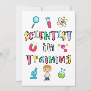Scientist in Training for Young Scientists Invitation
