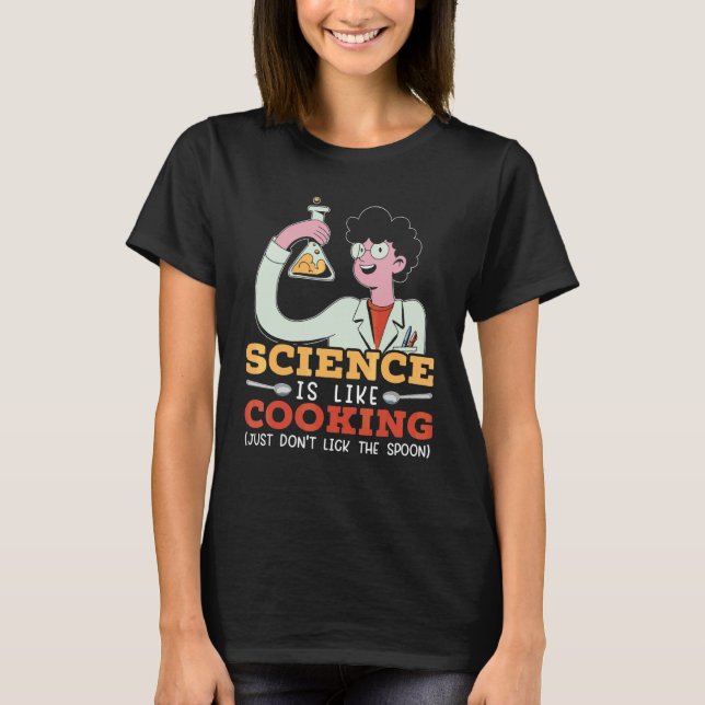 Scientist Science  Biology Chemistry Laboratory Ro T-Shirt (Front)