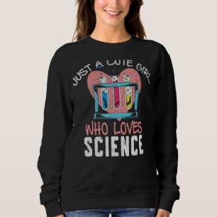Scientist Science  Girls Women Chemistry Lab Scien Sweatshirt