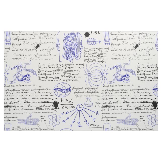 scientist sketches fabric (Yard)