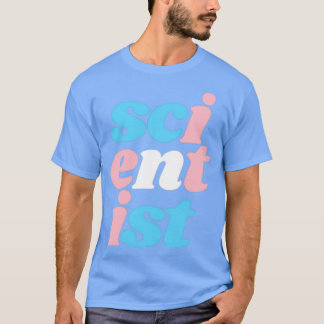 scientist trans vertical no border T-Shirt