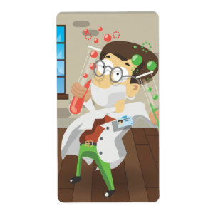 Scientist With Test tubes