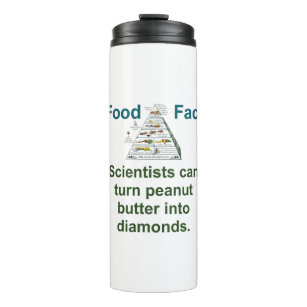 Scientists Can Turn Peanut Butter - Food Fact Thermal Tumbler