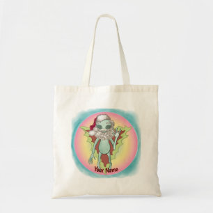 Scifi Alien Santa  Tote Bag