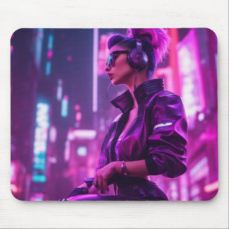 Scifi Girl Mouse Pad