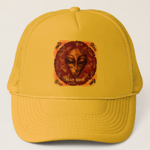 Scifi Runic Alien Trucker Hat