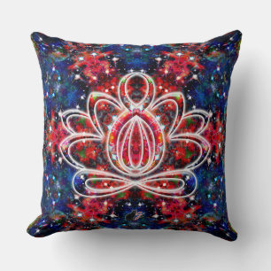Scintillation Zen Lotus Cushion