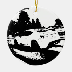 Scion FR-S Rolling Shot Ceramic Ornament