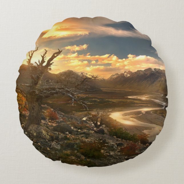 Scion Of The Wild Round Cushion (Front)