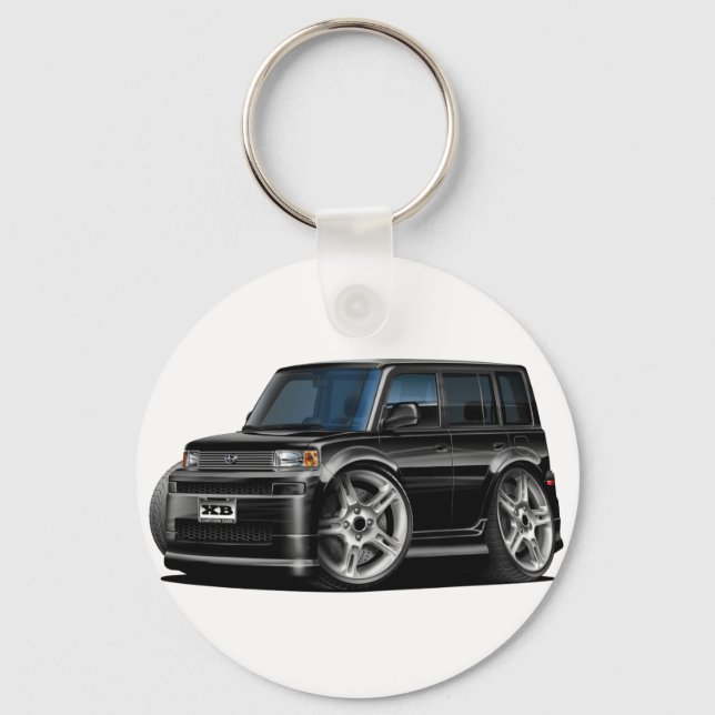 Scion XB Black Car Key Ring (Front)