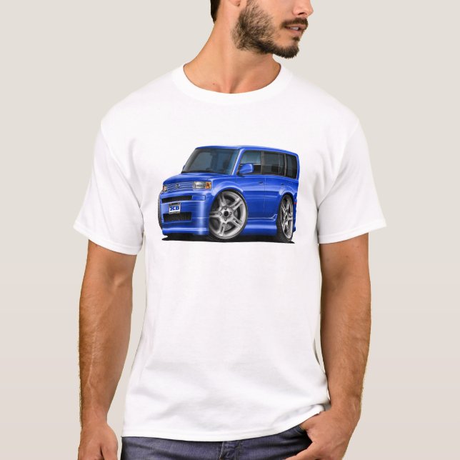 Scion XB Blue Car T-Shirt (Front)