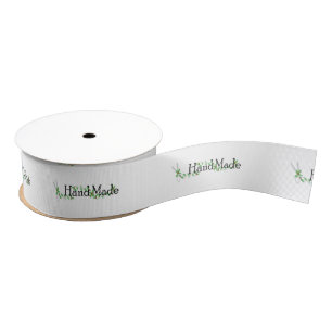 Scissors and Ivy Hand Made Ribbon Grosgrain Ribbon