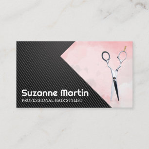 Scissors   Colour Block Artistic Business Card