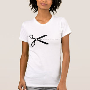 Scissors Cut Icon T-Shirt