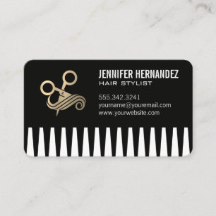 Scissors Hair   Salon Beauty Business Card