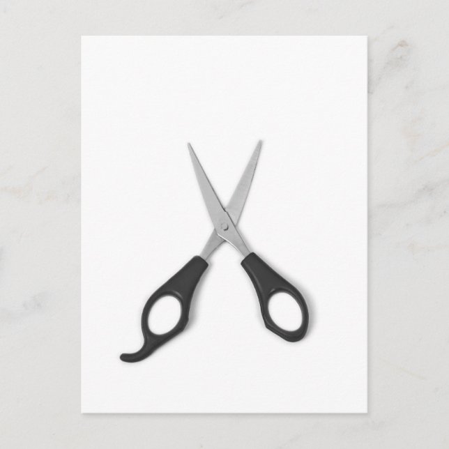 scissors postcard (Front)