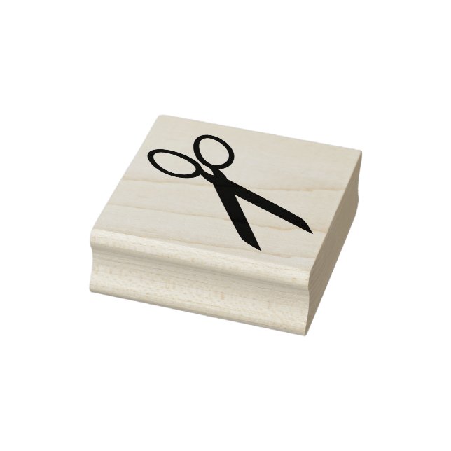 Scissors Rubber Stamp (Stamp)