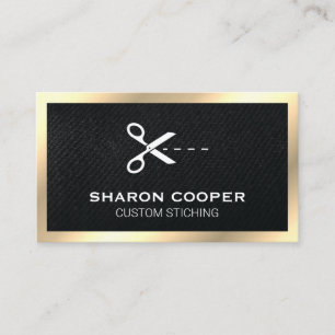 Scissors Tailor Business Card