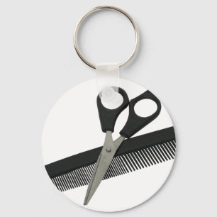 ScissorsComb052010 Key Ring