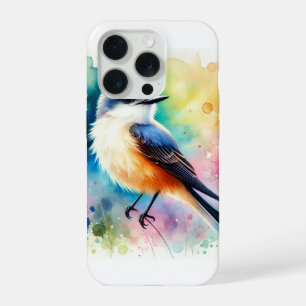 Scissortailed Flycatcher 010924AREF121 - Watercolo iPhone 15 Pro Case