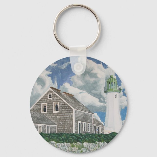 Scituate Lightkeeper's House Key Ring (Front)