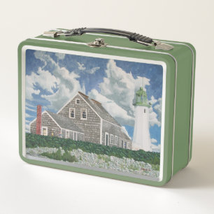 Scituate Lightkeeper's House Metal Lunch Box