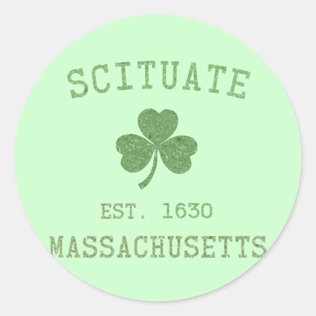 Scituate MA Sticker (Front)