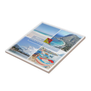 SCL018 MONDELLO GULF, Mosaic, Sicily, Ceramic Tile