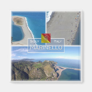 SCL024 MARINELLO Nature Reserve, Mosaic, Fridge Magnet