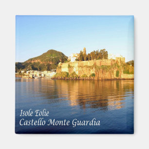SCL039 AEOLIAN ISLANDS SALINA, Sicily, Fridge Magnet