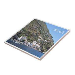 SCL051 ALICUDI, AEOLIAN ISLANDS, Sicily, Ceramic Tile