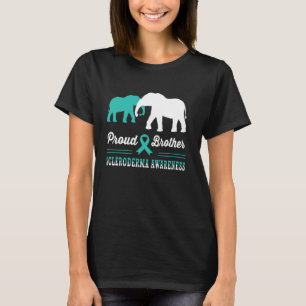 Scleroderma Awareness Cute Elephant Proud Bother S T-Shirt