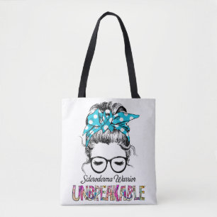 Scleroderma Awareness Ribbon Support Gifts Tote Bag