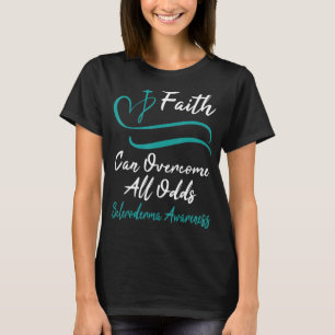 Scleroderma Awareness Teal Ribbon Support Christia T-Shirt