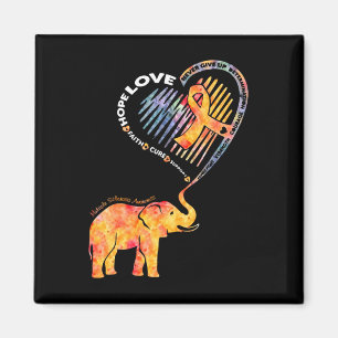 Sclerosis Awareness Faith Hope Love Support Magnet