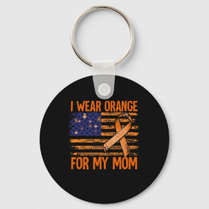 Sclerosis Awareness I Wear Orange For My Mum Ms Key Ring