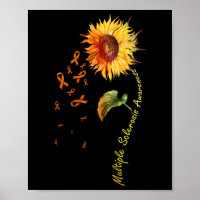 Sclerosis Awareness Sunflower Ms Awareness