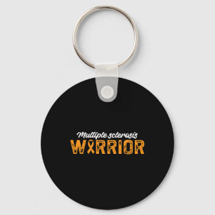 Sclerosis Warrior Multiple Sclerosis Awareness 1 Key Ring